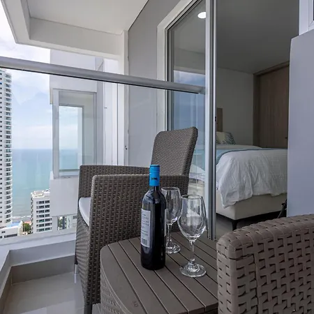 Bocagrande Duplex Beach - Con Vista Panoramica Cartagena
