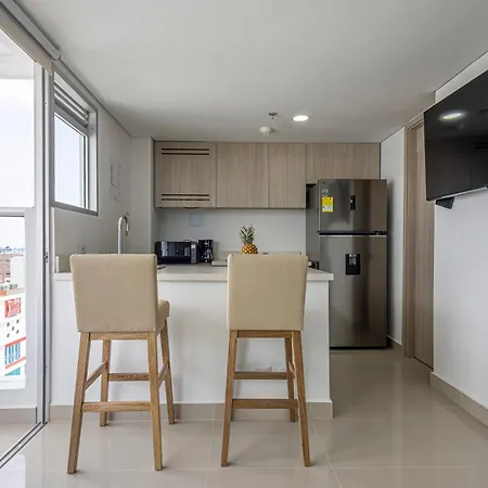 Bocagrande Duplex Beach - Con Vista Panoramica