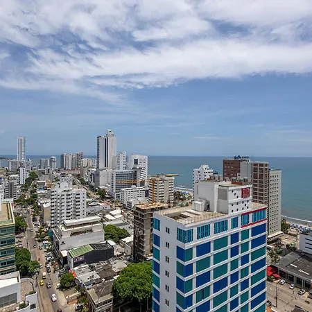 Apartamento Bocagrande Duplex Beach - Con Vista Panoramica