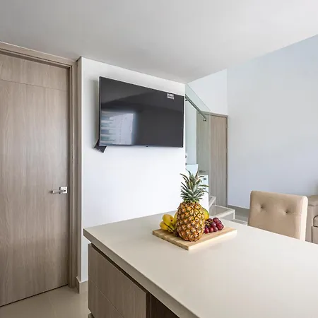 Bocagrande Duplex Beach - Con Vista Panoramica Apartamento *